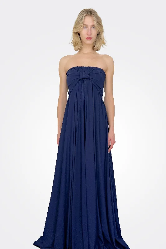 Dolse Long Gown - Blu Notte