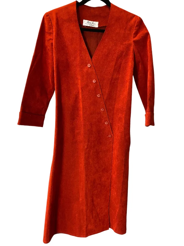 Dress Work By Clothes Mentor In Red, Size: M