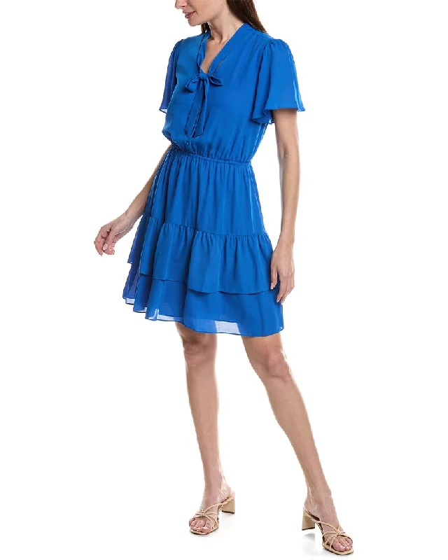 Nanette Nanette Lepore Crepe Chiffon Mini Dress