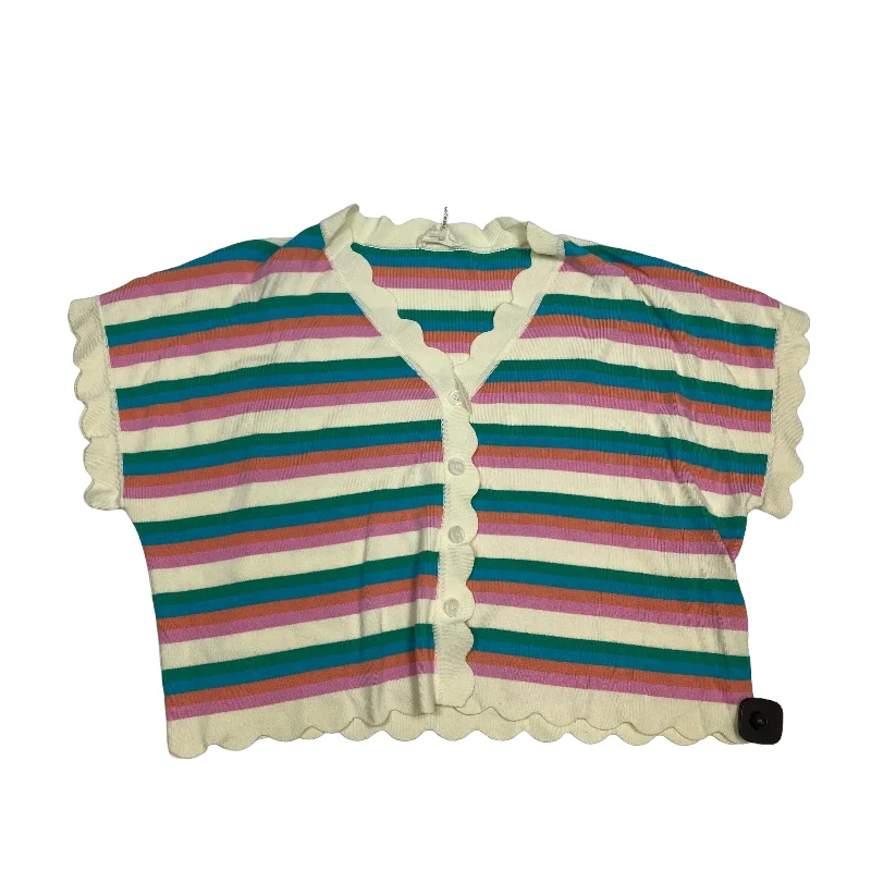 Top Short Sleeve By Entro In Multi-colored, Size: S